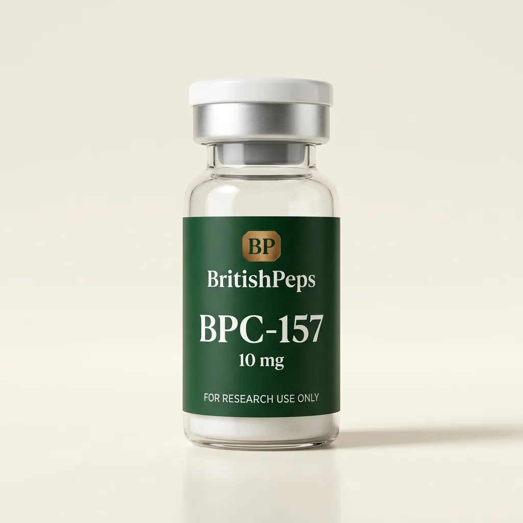 BPC-157 10mg výzkumný peptid – lahvička